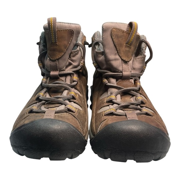 KEEN Women's Brown and Gray Lace Up Boots Size: 11 - Picture 6 of 12